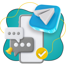 Создание Mini App для Telegram - КИБЕРшкола программирования для детей, компьютерные курсы для школьников, начинающих и подростков - KIBERone г. Асбест