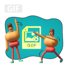 Gif-анимация - КИБЕРшкола программирования для детей, компьютерные курсы для школьников, начинающих и подростков - KIBERone г. Асбест