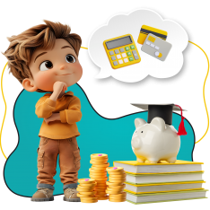 Финансовый интеллект вместе KIBERone - КИБЕРшкола программирования для детей, компьютерные курсы для школьников, начинающих и подростков - KIBERone г. Асбест