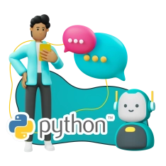 Умный чат-бот на Python на Telegram - КИБЕРшкола программирования для детей, компьютерные курсы для школьников, начинающих и подростков - KIBERone г. Асбест