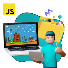 Программирование на JavaScript. Учимся создавать игры! - КИБЕРшкола программирования для детей, компьютерные курсы для школьников, начинающих и подростков - KIBERone г. Асбест