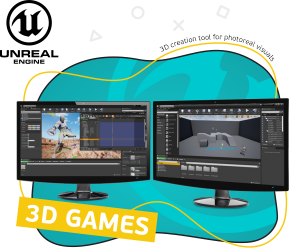 Unreal Engine 4. Игровой движок - Школа программирования для детей, компьютерные курсы для школьников, начинающих и подростков - KIBERone г. Асбест