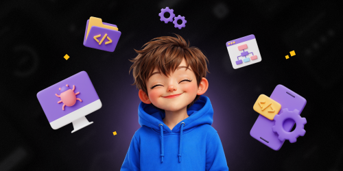 Идеальный сайт с нуля: код, дизайн и AI-помощник - КИБЕРшкола программирования для детей, компьютерные курсы для школьников, начинающих и подростков - KIBERone г. Асбест